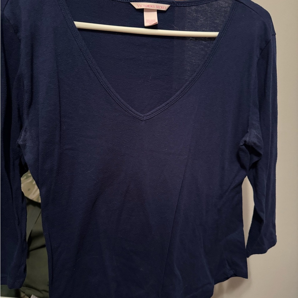 Victoria's Secret Navy Blue Women's Top